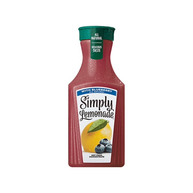 Simply Lemonade w/ Blueberry Bottle, 52 fl oz