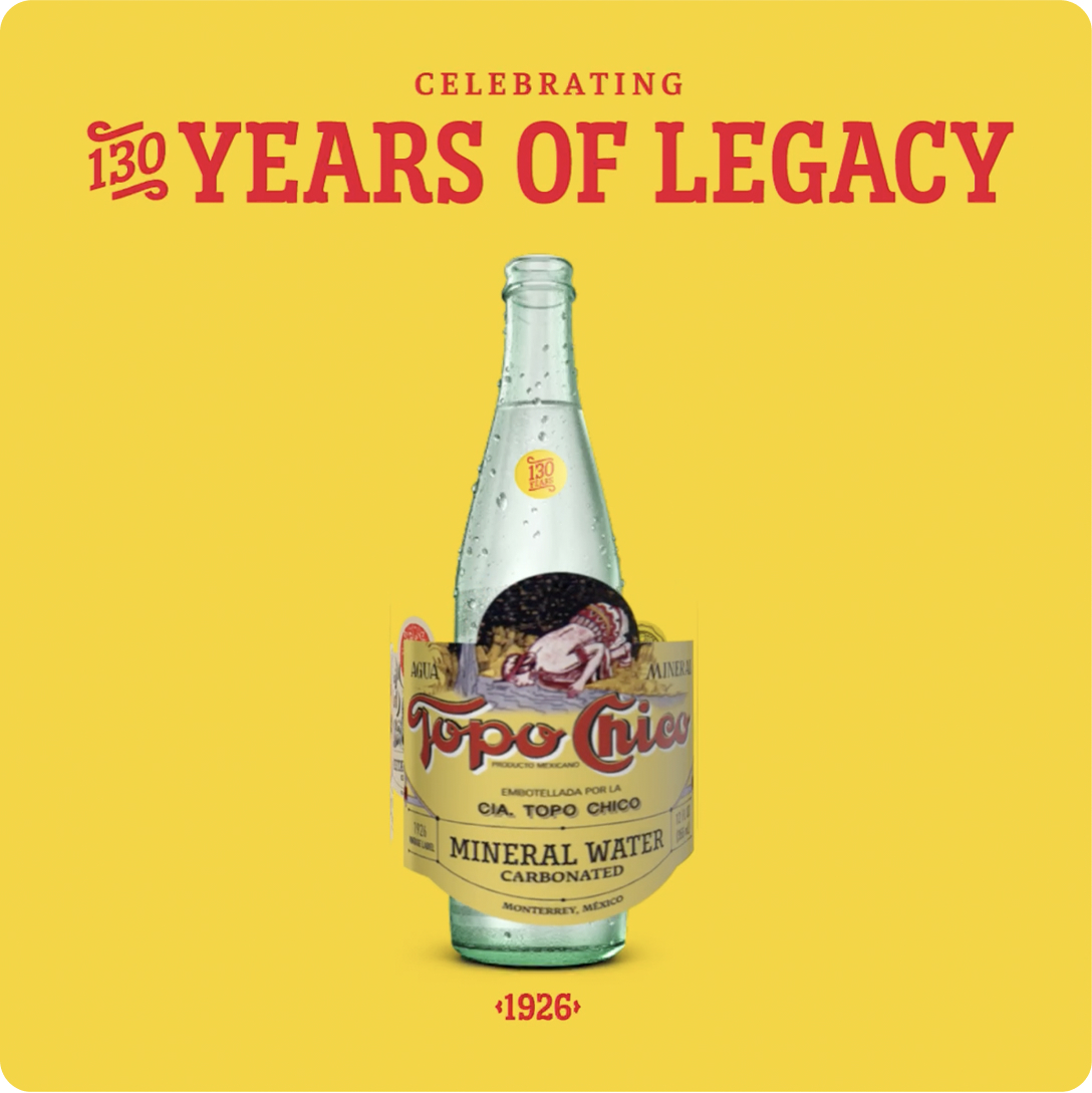 Topo Chico 130th Anniversary AR experience