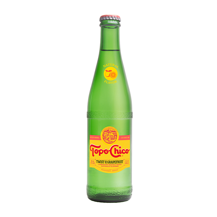 Topo Chico Mineral Water Twist of Grapefruit 12 fl oz bottle