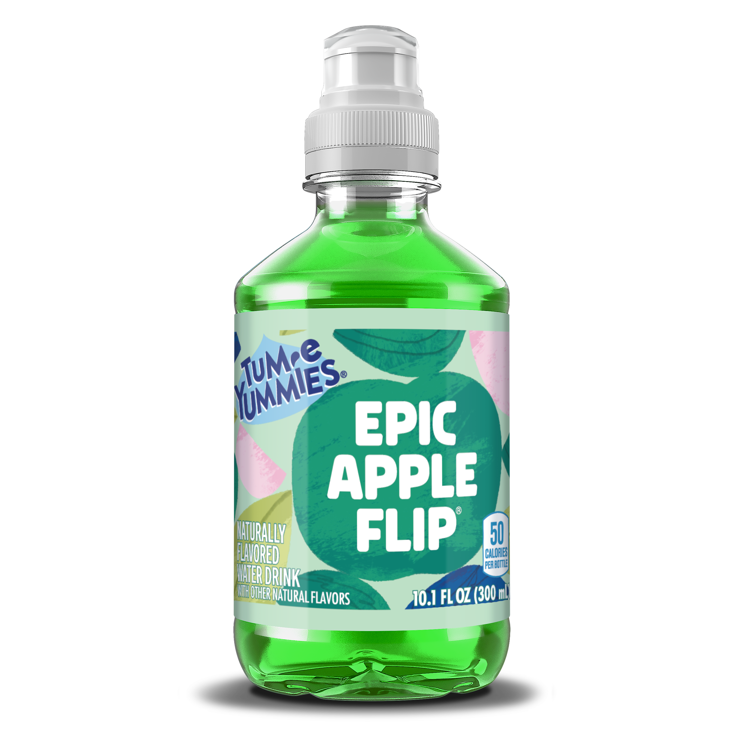 Tum-e Yummies Epic Apple Flip bottle