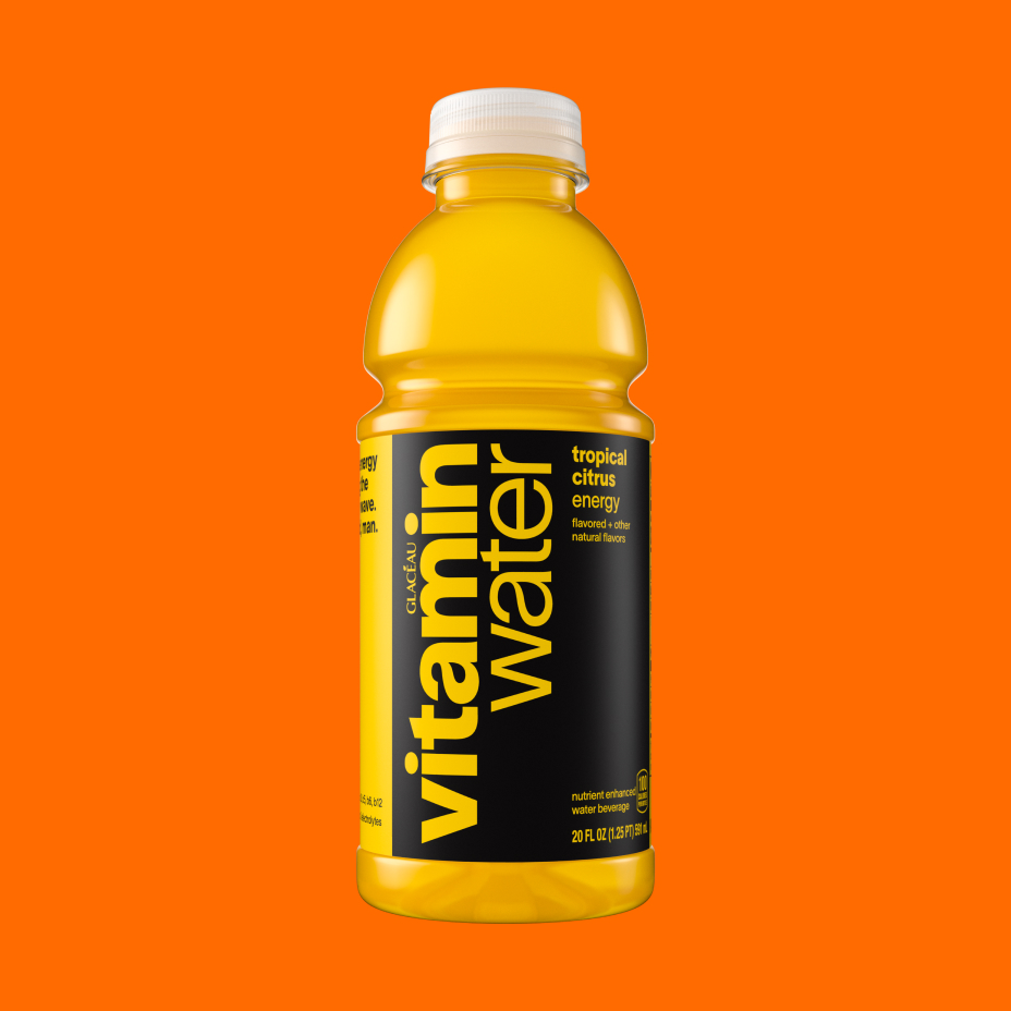 vitaminwater energy, tropical citrus Bottle, 20 fl oz