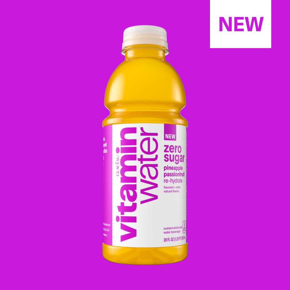 vitaminwater zero sugar pineapple passionfruit