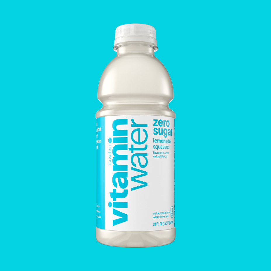 vitaminwater zero sugar squeezed Bottle, 20 fl oz