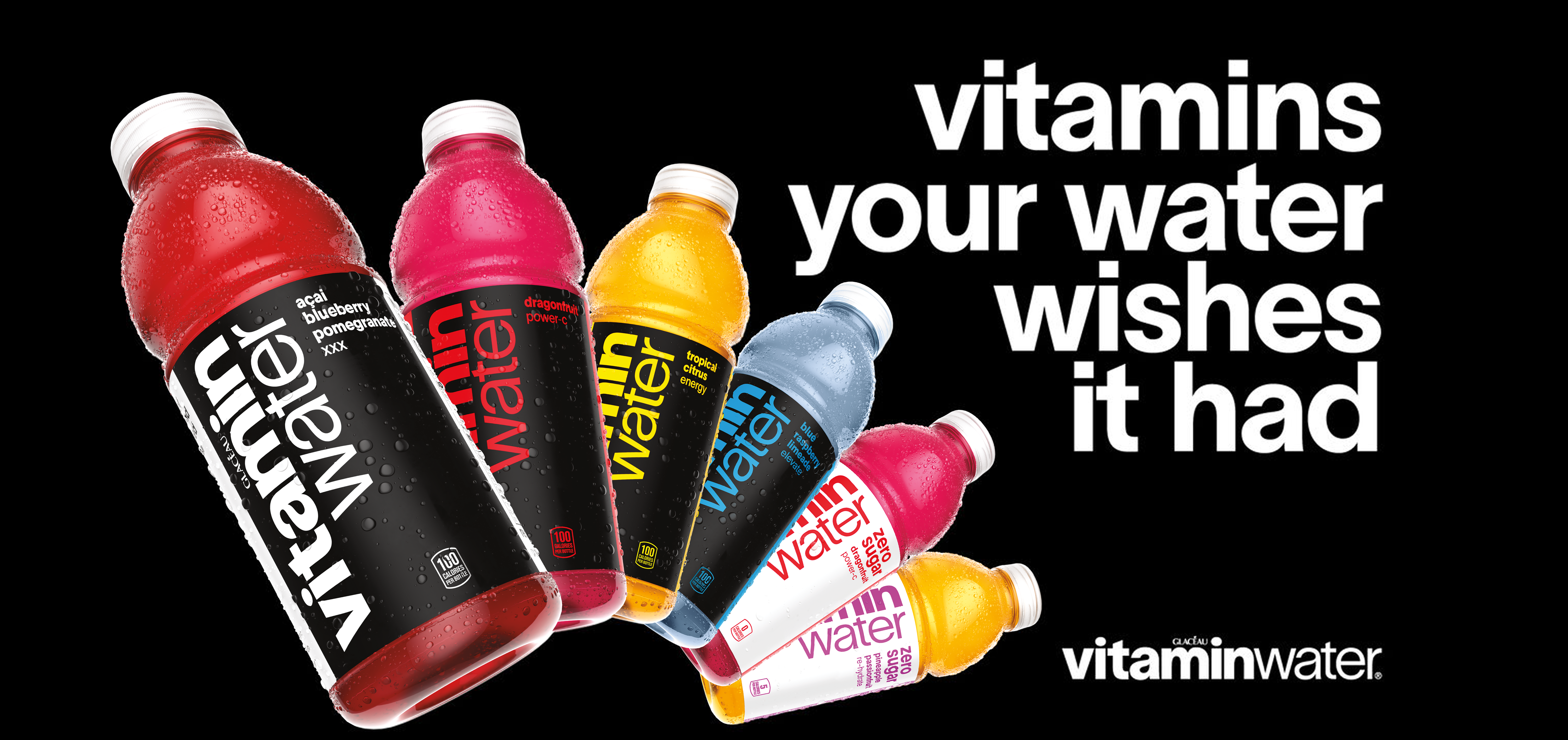 vitaminwater - vitamins your water wishes it had