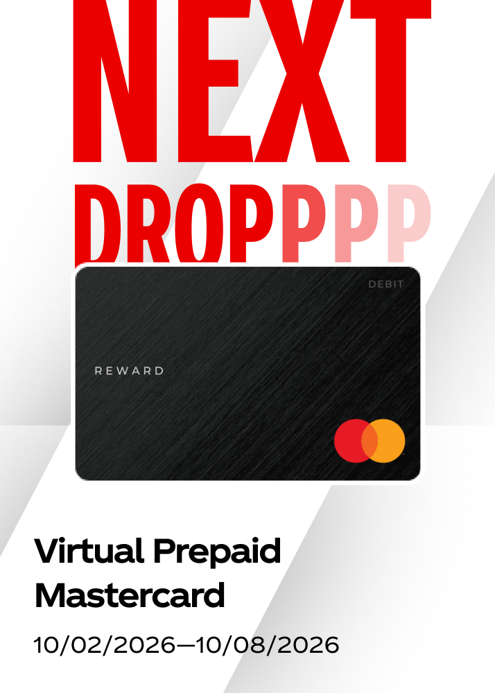 Next drop revealing a virtual prepaid Mastercard reward for the Coca-Cola hockey sweepstakes, October 2 to 8.