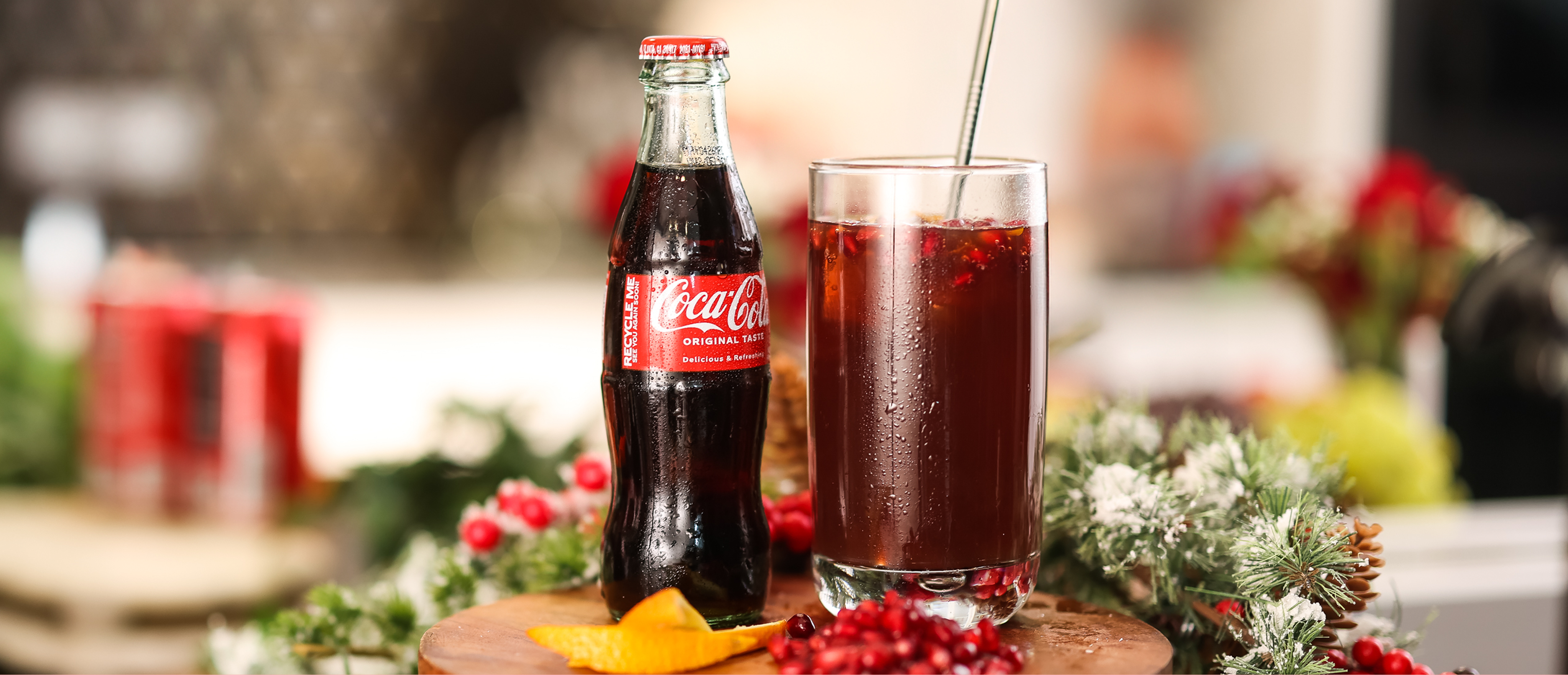 Holiday Cola & Promegranate Sparkle